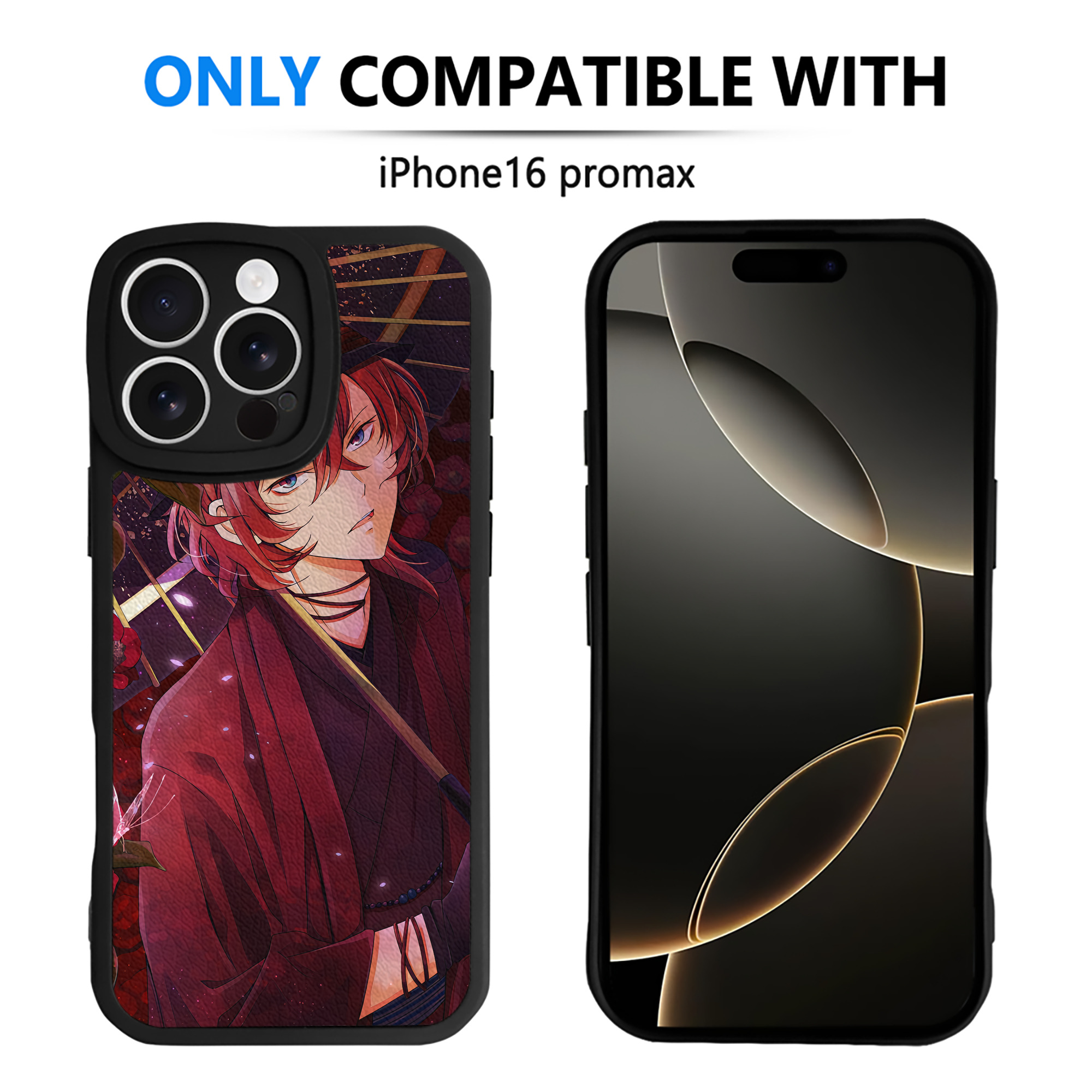 （画像用） 文豪ストレイドッグス Bungo Stray Dogs 【iPhone 16シリーズ対応】シリコンスマホケース（レザー調） 材質：シリコン
